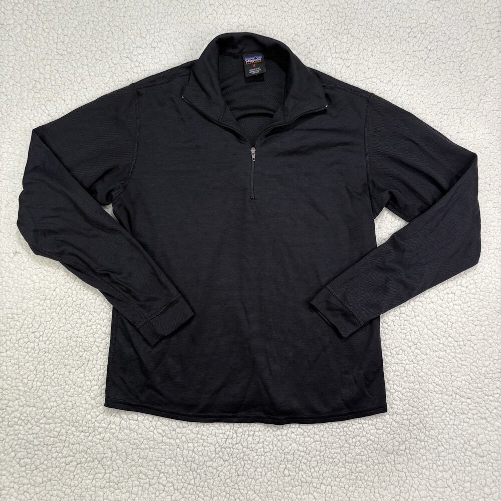 Patagonia Womens S Capilene Lightweight 1/4 Zip Pullover Sweatshirt Base Layer